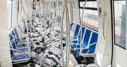 Ejecutan primera prueba con carga completa en la Línea 2C del Metro de Santo Domingo