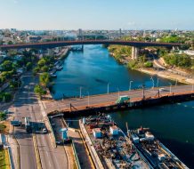 Abinader anuncia puente flotante sobre el río Ozama ya se encuentra en fase de diseño