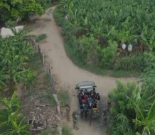 Detienen 17 haitianos indocumentados que se ocultaban en un platanal en Mao
