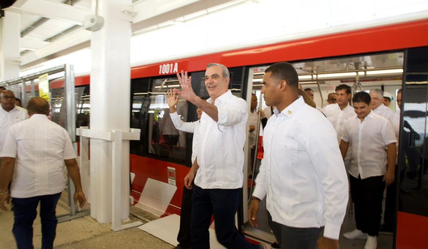 Presidente Abinader anuncia la construcción del Monorriel de Santo Domingo