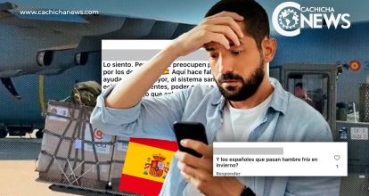 Españoles critican al gobierno de España por enviar comida a la franja de Gaza