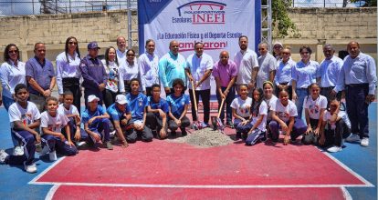INEFI inicia construcción de otro moderno polideportivo y reafirma su apuesta por el deporte escolar