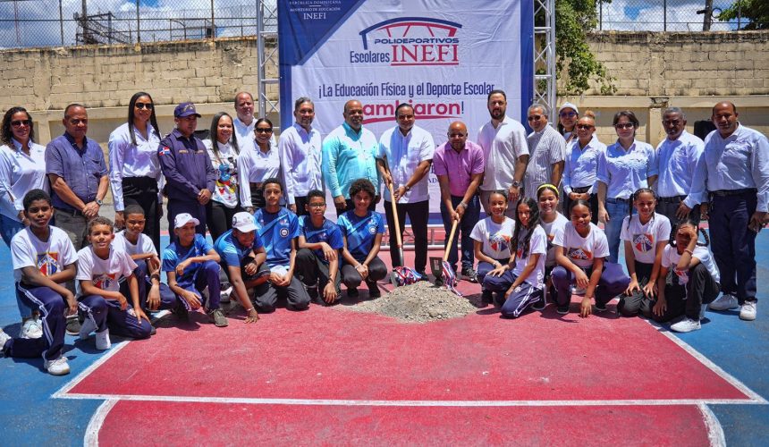 INEFI inicia construcción de otro moderno polideportivo y reafirma su apuesta por el deporte escolar