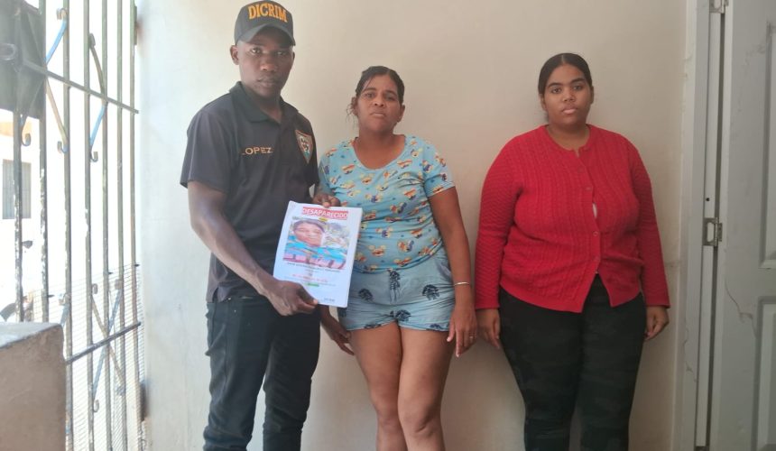 PN localiza en acciones separadas a menor y mujer adulta reportados como desaparecidos