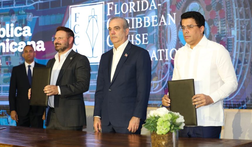 FCCA y República Dominicana firman acuerdos de turismo de cruceros
