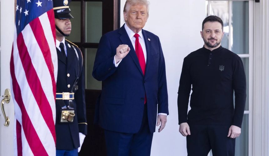 Zelenski habla con Trump de transferencias de armas y posibles sanciones a Rusia