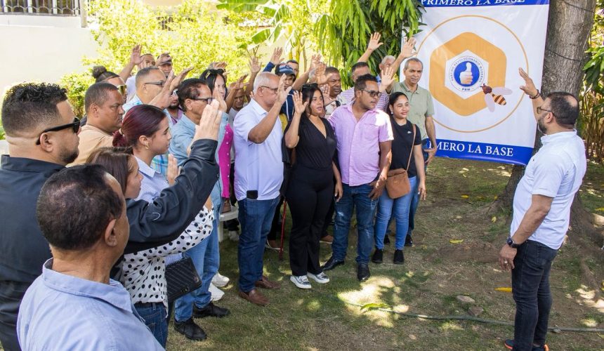 Movimiento “Primero la Base” juramenta equipo político en San Pedro de Macorís