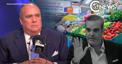 Mariotti reta a Abinader: “Que vaya al supermercado con 26 mil pesos y compare lo que se compra hoy y lo que se compraba antes”