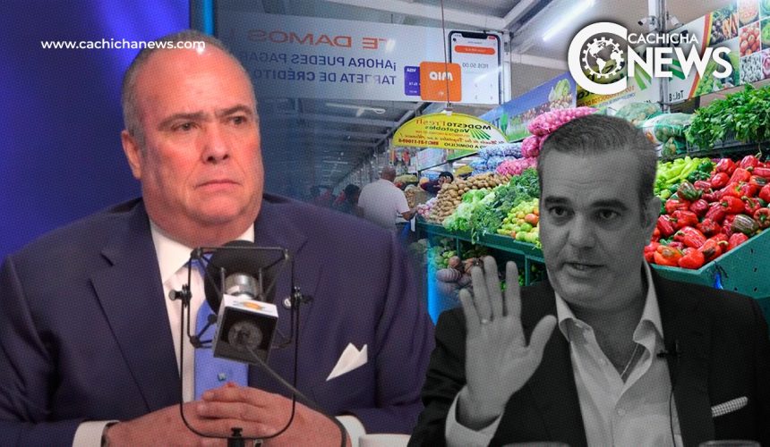 Mariotti reta a Abinader: “Que vaya al supermercado con 26 mil pesos y compare lo que se compra hoy y lo que se compraba antes”
