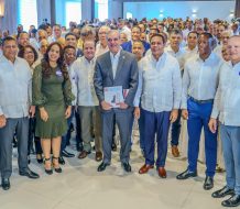 Fedodim resalta aporte del presidente Abinader de 4,000 millones para aceras y contenes