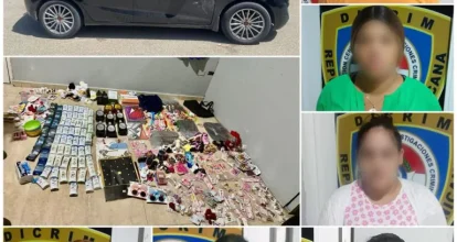 Arrestan a seis personas por posesión de mercancías robadas en Santiago
