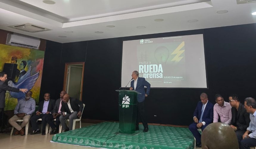 Fuerza del Pueblo atribuye tandas de apagones en RD a falta de planificación del Gobierno