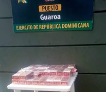 Confiscan contrabando de cigarrillos en San Juan de la Maguana y Montecristi