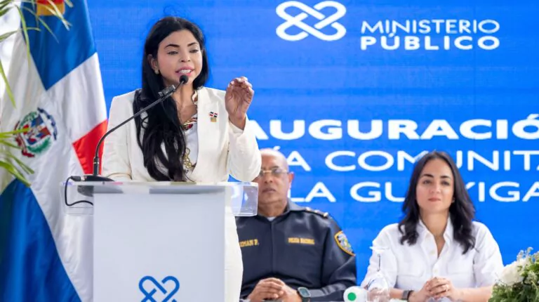La Procuradora General inaugura Fiscalía Comunitaria en La Guáyiga