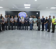 Policía Nacional coordina visita de la USIP para afinar preparativos de los IV Juegos Mundiales de Policía 2026