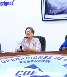 Ocho provincias en alerta verde por efectos indirectos del huracán Erin