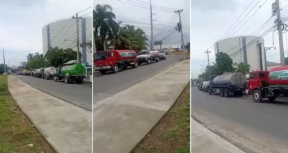 Moradores de Altos de Arroyo Hondo denuncian llevan más de dos meses sin agua potable