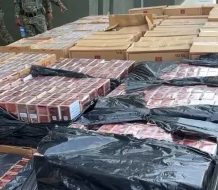 Confiscan contrabando de más de 400 mil unidades de cigarrillos en Independencia