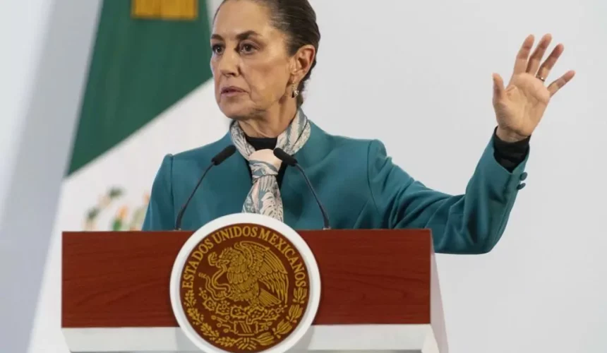Sheinbaum niega señalamientos de Trump sobre poder de los cárteles en México