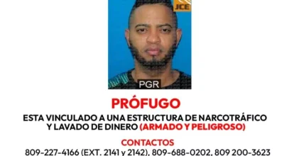 Emiten alerta de búsqueda contra hombre vinculan a red de narcotráfico y lavado