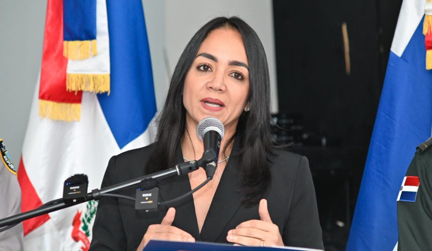 Faride Raful: “Estamos tratando de contrarrestar de manera constante los delitos”