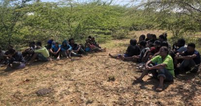 Localizan con drones 36 haitianos indocumentados en Guayubín, Montecristi