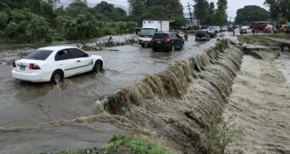 Lluvias en Honduras dejan tres fallecidos y miles de afectados