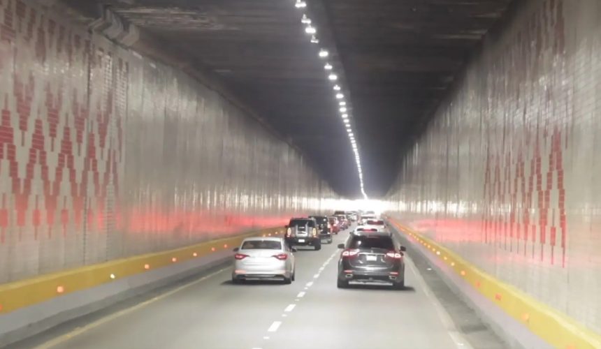 Obras Públicas cierra de manera preventiva el túnel de Las Américas por vaguada