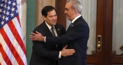 Abinader se encuentra reunido con el secretario de Estado Marco Rubio en NY
