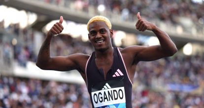 Ogando asegura su pase a semifinales en los 200 metros del Mundial de Tokio