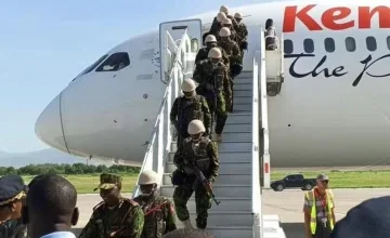 Presidente Abinader advierte salida inminente de tropas kenianas en Haití