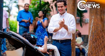 Omar Fernández entrega parque inclusivo para niños con discapacidad