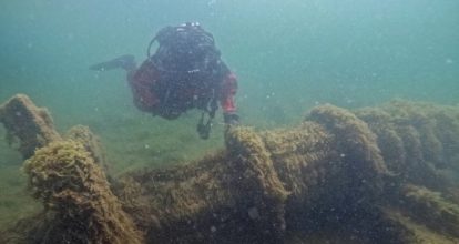 Descubren por accidente un naufragio perdido hace 138 años en el lago Michigan