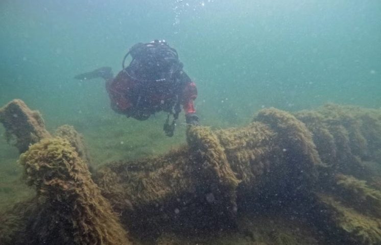 Descubren por accidente un naufragio perdido hace 138 años en el lago Michigan
