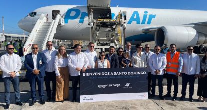 Llega a RD el primer avión de Amazon Air, marcando inicio de operaciones en el país