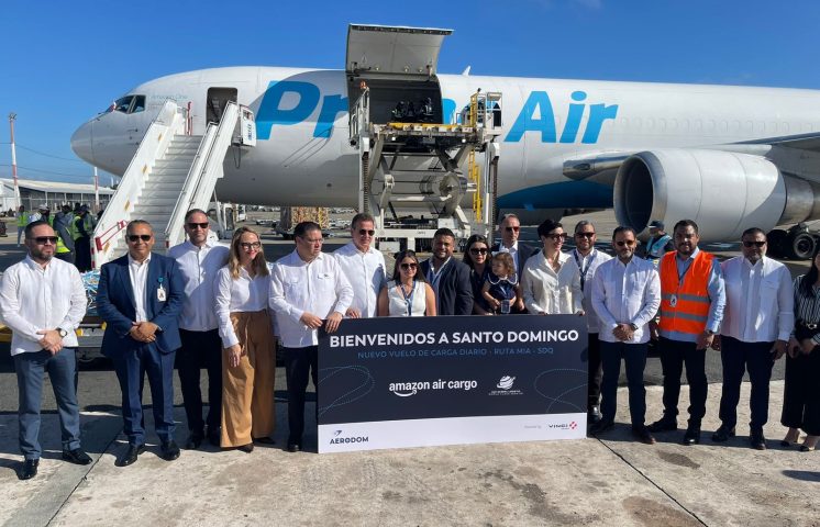Llega a RD el primer avión de Amazon Air, marcando inicio de operaciones en el país