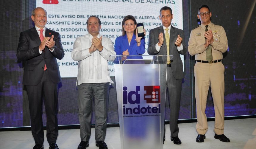 Gobierno lanza primera prueba técnica del Sistema Nacional de Alertas