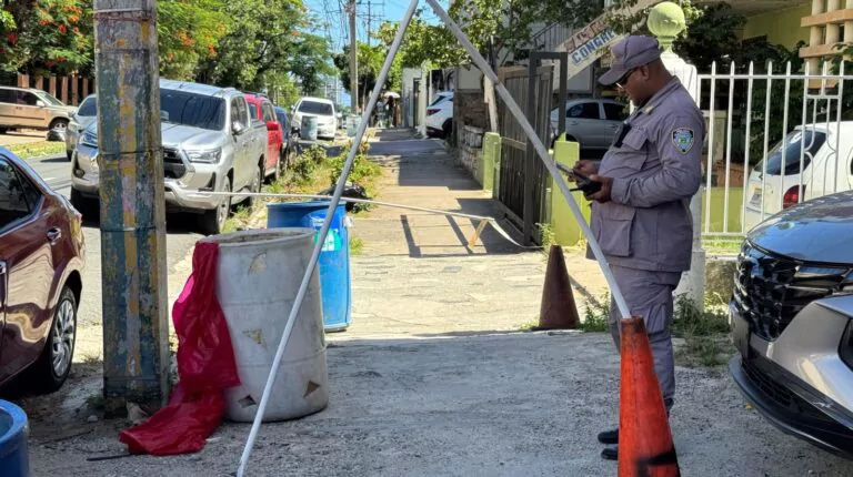 Encuentran pierna humana dentro de un tanque en el sector Don Bosco