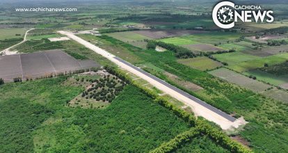 Inician asfaltado de la pista en el Aeropuerto Doméstico El Granero del Sur en  San Juan