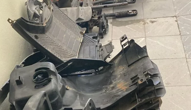 Detienen a “Bombogás” en San Juan y ocupan piezas de motocicletas