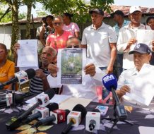 Familias de Villa Altagracia denuncian intento de despojo de tierras adjudicadas en la reforma agraria