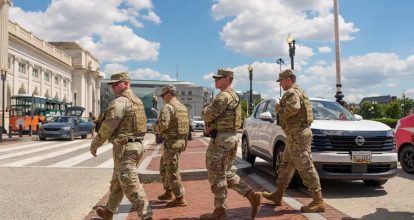 Trump amenaza con declarar una emergencia nacional en Washington para controlar el crimen