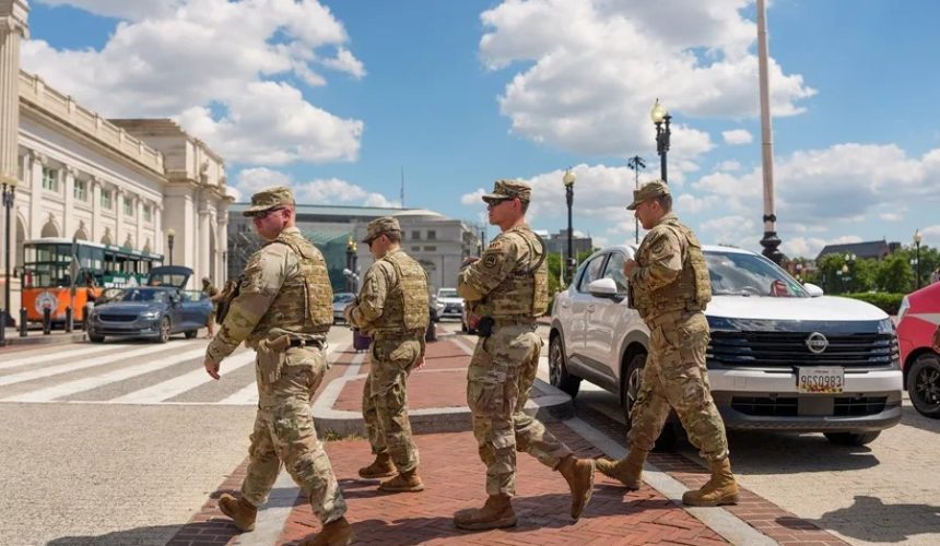 Trump amenaza con declarar una emergencia nacional en Washington para controlar el crimen