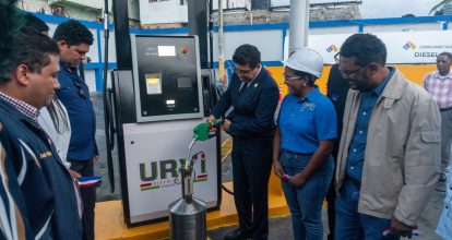 Alcalde Dío Astacio inaugura estación de combustible con modernos controles de transparencia