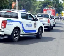 Policía Nacional apresa a dos hombres acusados de múltiples asaltos en La Vega