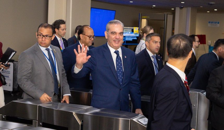 Abinader llega a la ONU para participar en debates de la Asamblea General