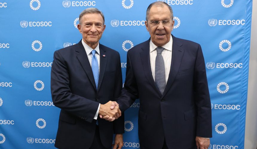 Canciller dominicano sostiene reunión con su homólogo de Rusia Sergey Lavrov en el marco de la Asamblea General de la ONU