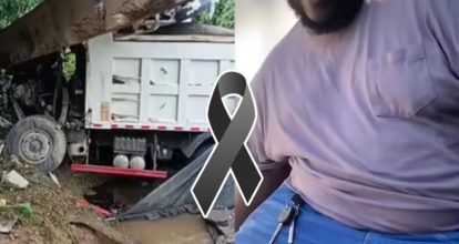 Fallece conductor de camión que cayó en colapso de puente Don Juan en Monte Plata