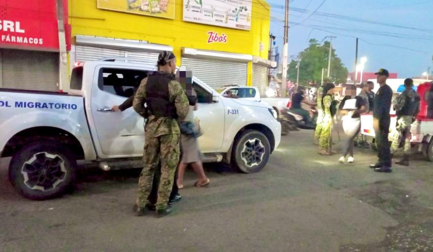 DGM despliega gestión de control migratorio y detuvo 923 indocumentados y deportó 967