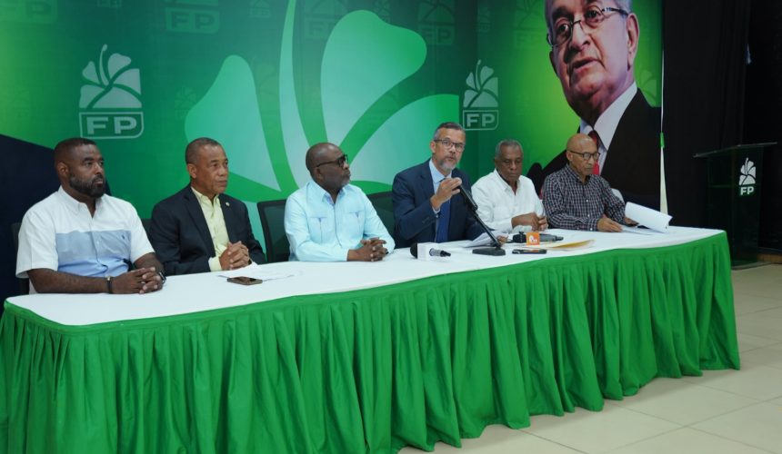 FP denuncia fracaso del acueducto de Haina de RD$420 millones y alerta crisis hídrica histórica